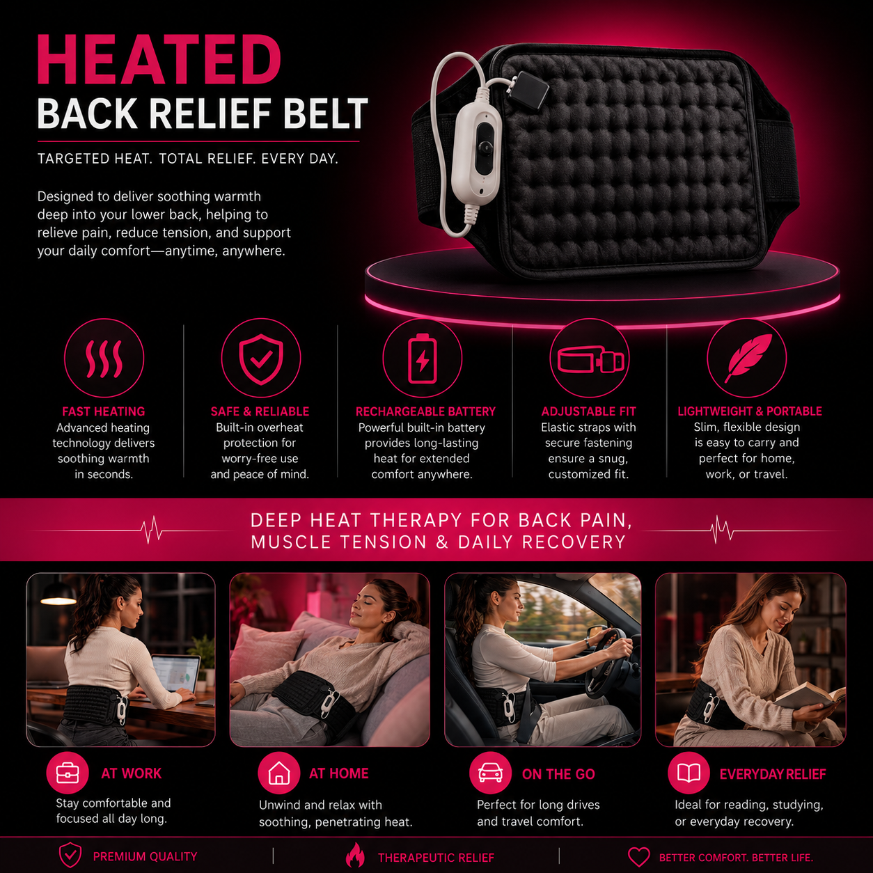 Flex & Recover™ BackRelief Pro